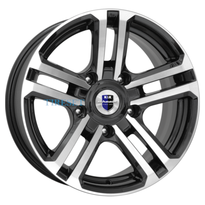 KиK 7x16/5x139,7 ET5 D98 Палладика (КС591М) Алмаз черный