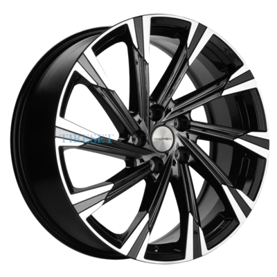 Khomen Wheels 7,5x19/5x114,3 ET45 D67,1 KHW1901 (ix35) Black-FP