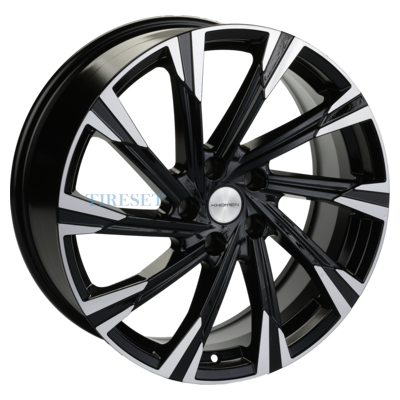 Khomen Wheels 7,5x19/5x114,3 ET38 D67,1 KHW1901 (Outlander) Black-FP