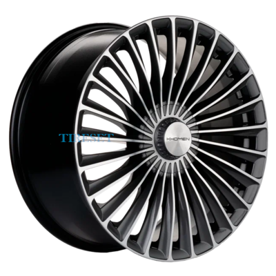 Khomen Wheels 8,5x20/5x112 ET38 D66,6 KHW2008 (Mercedes Front) Gray-FP