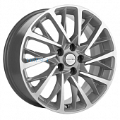 Khomen Wheels 7,5x18/5x108 ET46 D63,4 KHW1804 (Tugela/Jaguar F-Pace) F-Silver-FP