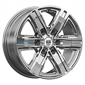 KиK 7,5x17/6x139,7 ET25 D77,9 R8 (КС1174) Дарк платинум