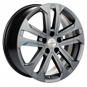 Khomen Wheels 7x18/5x112 ET43 D57,1 KHW1803 (Kodiaq/Tiguan) G-Silver