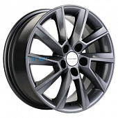 Khomen Wheels 6x16/5x100 ET40 D54,1 KHW1604 (Prius) Gray