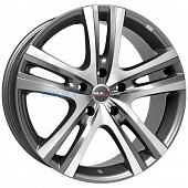 MAK 8x18/5x114,3 ET40 D60,1 Aria Gunmetal Mirror Face