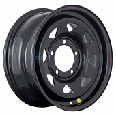 Off-Road Wheels 7x16/5x139,7 ET-19 D110 УАЗ черный (треуг. мелкий)