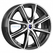 KиK 7x16/5x108 ET40 D67,1 Арнар (КС904) Алмаз черный