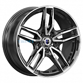 KиK 8x17/5x114,3 ET35 D60,1 Бартон (КС1110) Алмаз черный