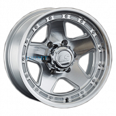 LS 8x16/6x139,7 ET-20 D106,1 870 SF (конус, Колпак+лого)