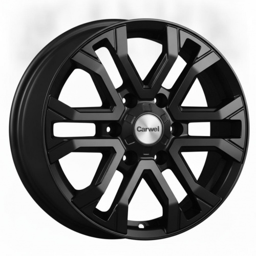 Диски Carwel Таун 276 7,0x17 6/139,7 ET38 d-106,1 BK (Арт.146115) на tireset.ru