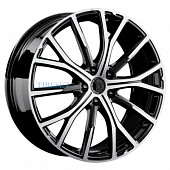 LS Forged 8x19/5x120 ET30 D72,6 LS FG21 BKF (конус, C570)