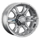 LS 8x16/6x139,7 ET10 D107,1 161 SL (конус, Колпак+лого)