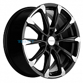 Khomen Wheels 7,5x18/5x108 ET46 D63,4 KHW1804 (Tugela/Jaguar F-Pace) Black-FP
