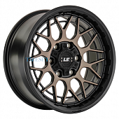 LS Forged 9x17/6x139,7 ET20 D106,1 LS FG52 MB+LYSF (конус, Колпак+лого)
