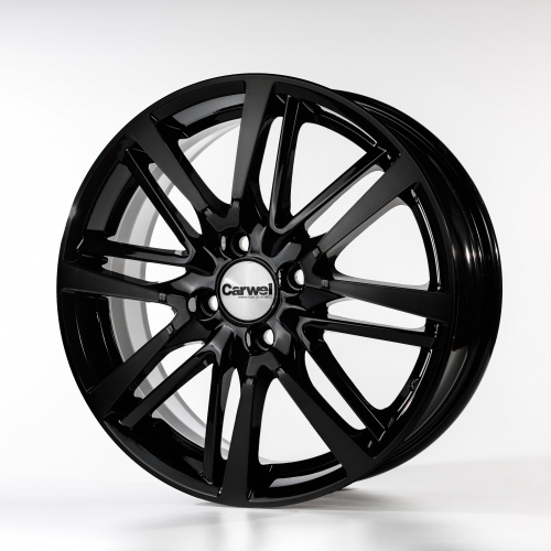 Диски Carwel Бустах 216 6,0x16 4/100 ET50 d-60,1 BK (Арт.140502) на tireset.ru
