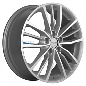 Khomen Wheels 7x18/5x112 ET43 D57,1 KHW1812 (Kodiaq/Tiguan/Audi Q3) F-Silver-FP