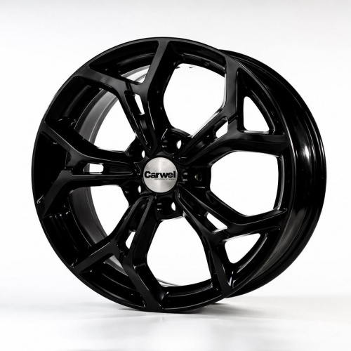Диски Carwel Карачи 203 (Qashqai) 7,0x17 5/114,3 ET40 d-66,1 BK (Арт.140322) на tireset.ru