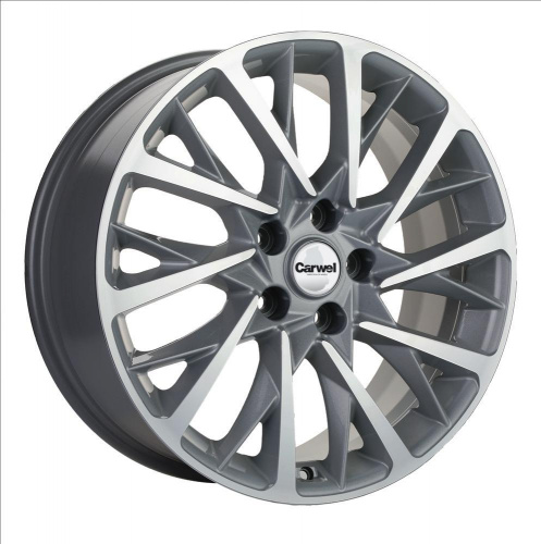 Диски Carwel Оланга 1804 (Geely Tugella/ Jaguar F-Pace) 7,5x18 5/108 ET46 d-63,4 AGR (Арт.116394) на tireset.ru