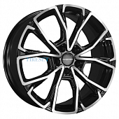 Khomen Wheels 7,5x19/5x112 ET43 D57,1 KHW1907 (Kodiaq/Tiguan) Black-FP