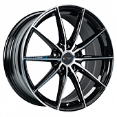 INCH 8x18/5x120 ET30 D72,6 FA8533 Gloss Black Machined Face (ZJH)