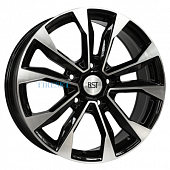 RST 8,5x21/5x150 ET54 D110,1 R2107FF (Toyota Land Cruiser 200 Series Facelift [2015 .. 2023]) Black-FP FlowForming