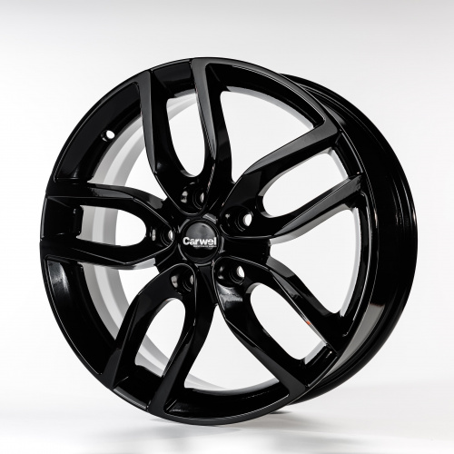 Диски Carwel Кутыр 1708 (Kodiaq/Tiguan) 6,5x17 5/112 ET38 d-57,1 BL (Арт.112083) на tireset.ru