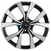 Khomen Wheels 7x19/5x114,3 ET49 D60,1 KHW1906 (Evolute i-SKY) Black-FP