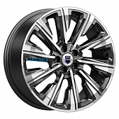 KиK 7,5x19/5x112 ET34 D66,6 Галего (КС1039) Алмаз черный