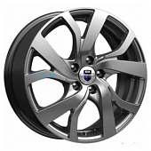 KиK 6,5x16/5x105 ET39 D56,6 Палермо-оригинал (КС607) Дарк платинум