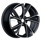 INCH 8,5x19/5x114,3 ET35 D73,1 ULF-R39P Black Machine Face (ZJH) FlowForming