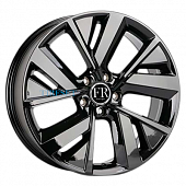 FR replica 8,5x20/5x120 ET45,5 D62,5 IVF-3114 Matt B (конус)