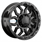 LS 8x17/5x150 ET45 D110,1 1285 BK (конус, Колпак+лого)