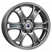 KиK 7,5x18/6x139,7 ET30 D106,1 Балеар (КС727) Дарк платинум