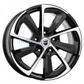 KиK 8x18/5x115 ET44 D70,2 C.T.G. (КС687) Алмаз черный