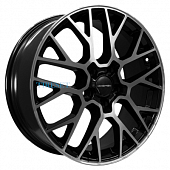 Khomen Wheels 7x18/5x110 ET35 D67,1 KHW1818 (Evolute i-SPACE / i-JOY) Black-FP