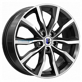 KиK 7,5x18/5x112 ET35 D66,6 Портер (КС906) Алмаз черный