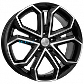 KиK 8,5x19/5x114,3 ET25 D71,6 Пандора (КС466) Алмаз черный