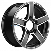 Khomen Wheels 6,5x16/5x139,7 ET40 D98,5 KHW1614 (Niva 4x4) Gray-FP