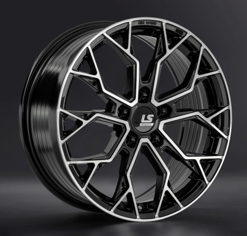 Диски Диск LS FlowForming RC108 8х17 5/112 ET45 D66,6 BKF на tireset.ru