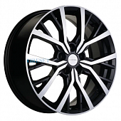 Khomen Wheels 7x18/5x110 ET50 D63,3 KHW1806 (CS35/CS35 Plus) Black-FP
