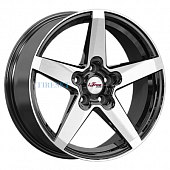 iFree 6,5x17/5x114,3 ET37 D66,6 Токен (КС1127) Блэк Джек