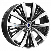 KиK 7,5x19/5x112 ET35 D66,6 Марвел (КС881) Алмаз черный SK