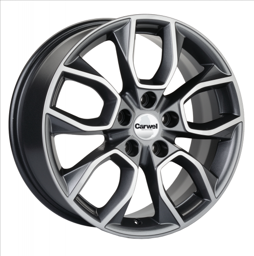 Диски Carwel Ханга 1713 (Kodiaq/Tiguan) 7,0x17 5/112 ET40 d-57,1 AGR (Арт.97926) на tireset.ru
