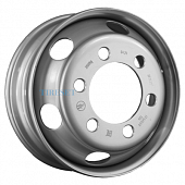 SRW 6x17,5/6x222,25 ET135 D164 Silver (3176052) (12 мм) 2 500 кг футорка с вент. (Китай) (уп.)