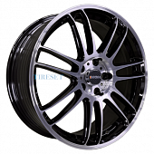 INCH 7,5x18/5x108 ET46 D63,4 FA8535 Gloss Black Machined Face (ZJH) FlowForming