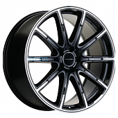 Khomen Wheels 9,5x21/5x112 ET30 D66,6 KHW2102 (GLS class) Black-FP