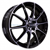 INCH 6,5x17/5x112 ET41 D57,1 FA8537 Gloss Black Machined Face (ZJH) FlowForming