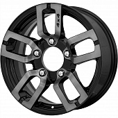 Carwel Омега 100 6,5x16 5/139,7 ET40 d-98 BK (Арт.140224)