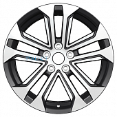 Khomen Wheels 7x18/5x112 ET43 D57,1 KHW1803 (Kodiaq/Tiguan) Black-FP