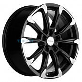 Khomen Wheels 7,5x18/5x110 ET40 D67,1 KHW1808 (Evolute i-Joy) Black-FP